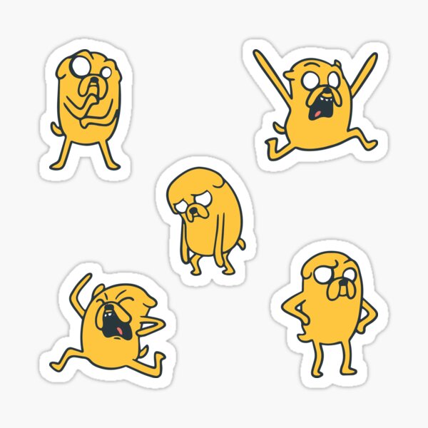 Item preview, Jake Pattern (Adventure Time) designed and sold by Ashley Castleton.