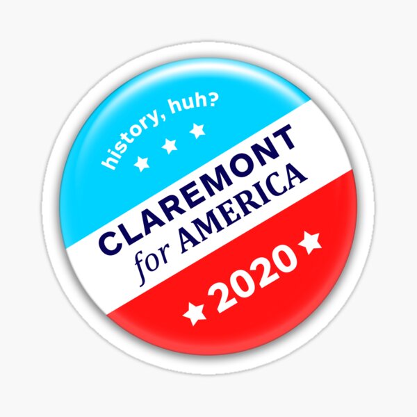 Claremont for America 2020 Sticker