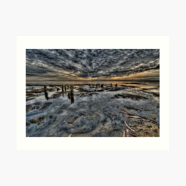 Bounrdary Bay Incoming Weather Art Print