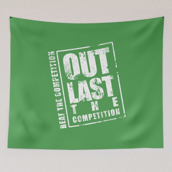 Item preview, Out Last The Competition - Green designed and sold by Adamzworld.