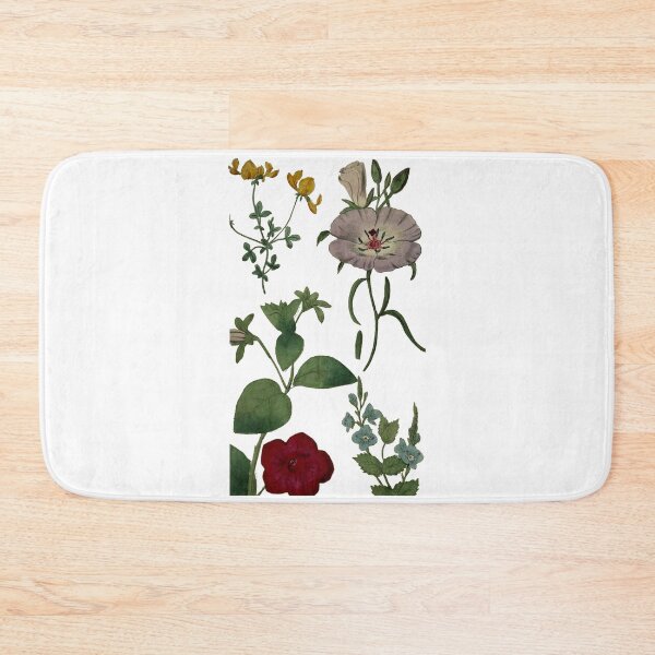 Item preview, Vintage Botanical Flower Chart designed and sold by bohoDecor.