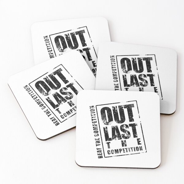 Item preview, Out Last The Competition - White designed and sold by Adamzworld.