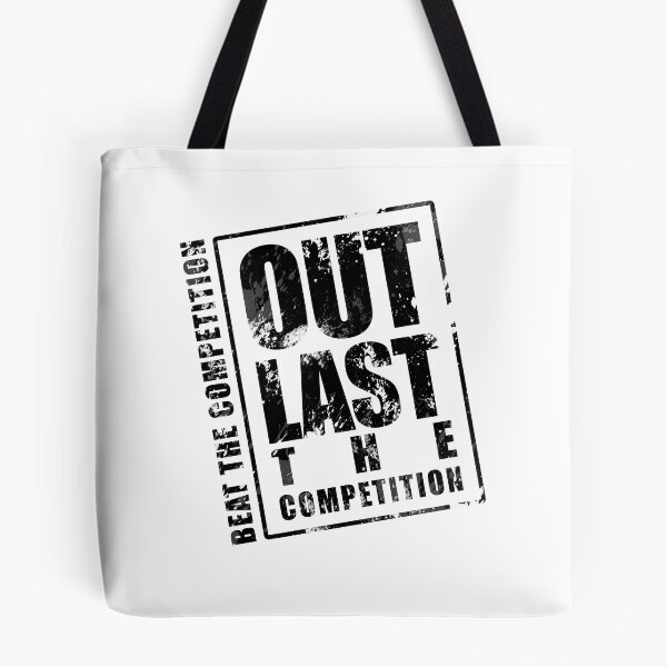 Item preview, Out Last The Competition - White designed and sold by Adamzworld.