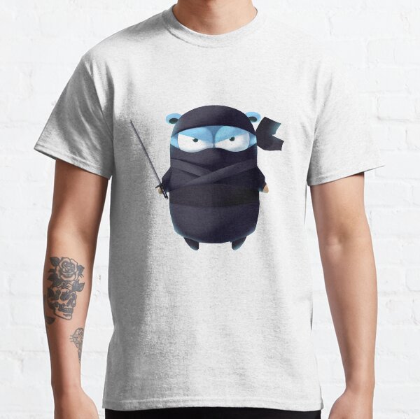 Golang Gopher Ninja Classic T-Shirt