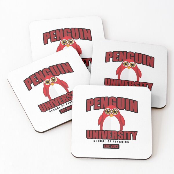 Item preview, Penguin University - Red designed and sold by Adamzworld.