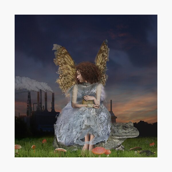 Angel Of The Guarded Nights Photographic Print