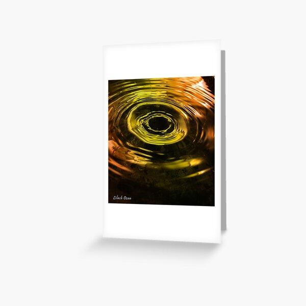 water drop2 Greeting Card