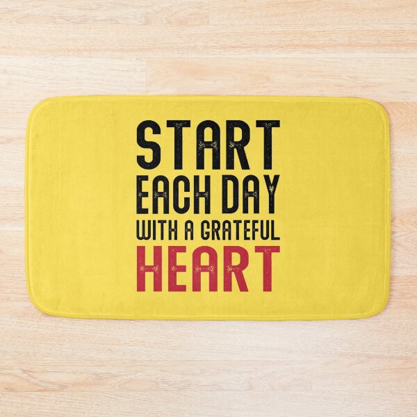 Item preview, Start each day with a grateful heart designed and sold by rosiec413.