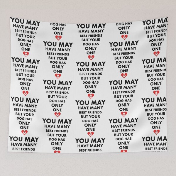 Item preview, Dog Best Quote Friend Doggy Lover Novelty Gift designed and sold by ripsydesigns.