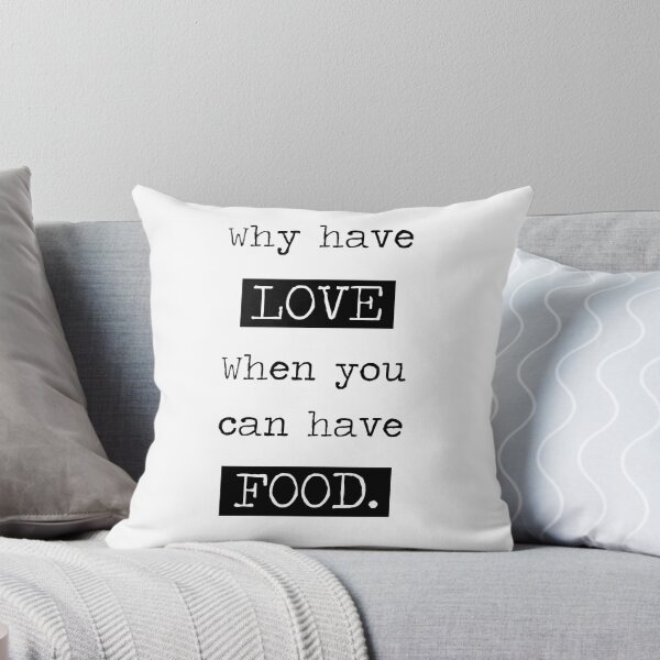Item preview, Why Have Love When You Have Food? Typography  designed and sold by CacaoDesigns.