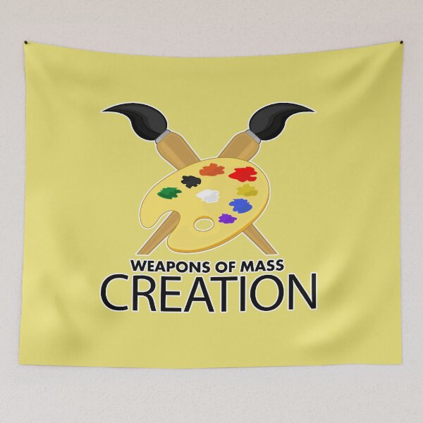 Item preview, Weapons of mass creation - Yellow designed and sold by Adamzworld.