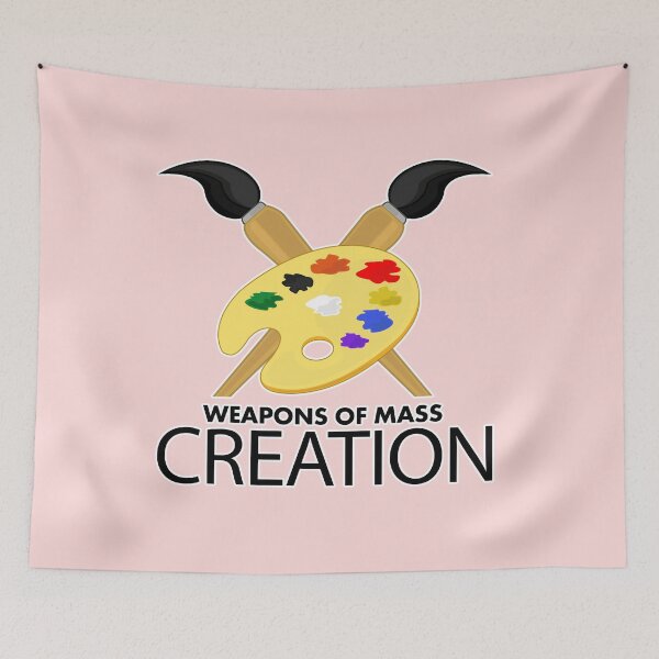 Item preview, Weapons of mass creation - Pink designed and sold by Adamzworld.