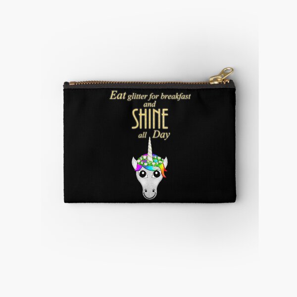Item preview, Unicorn Statement - Eat Glitter For Breakfast and SHINE all day designed and sold by talgursmusthave.
