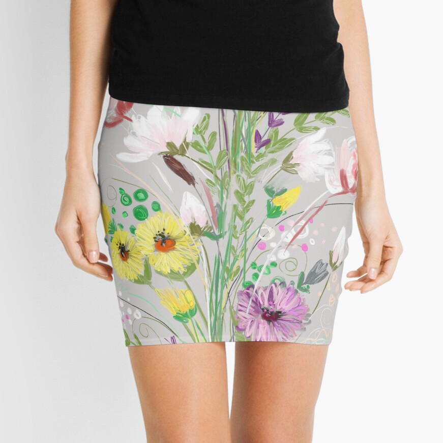 Grey Garden Selection Mini Skirt