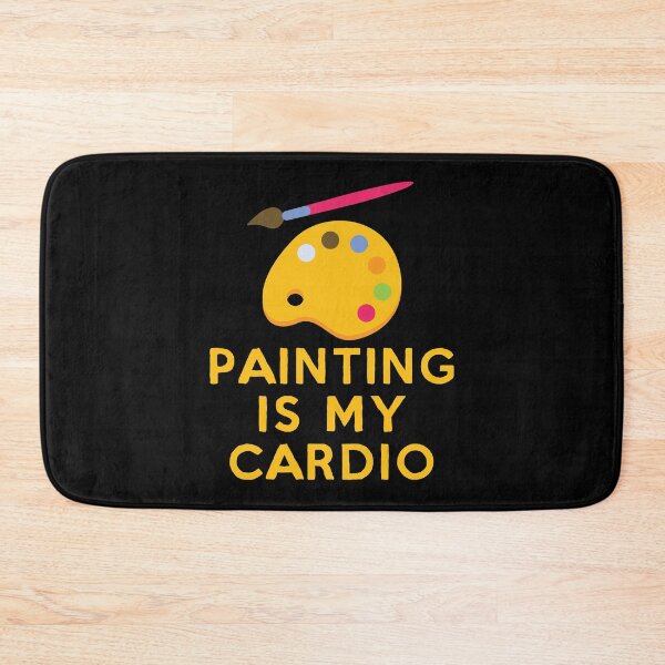 Artikelvorschau, Malen ist mein Cardio entworfen und verkauft von teesaurus.