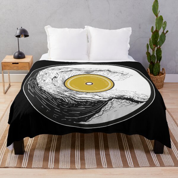 Item preview, Disco de vinilo con patrón de ondas. designed and sold by emphatic.