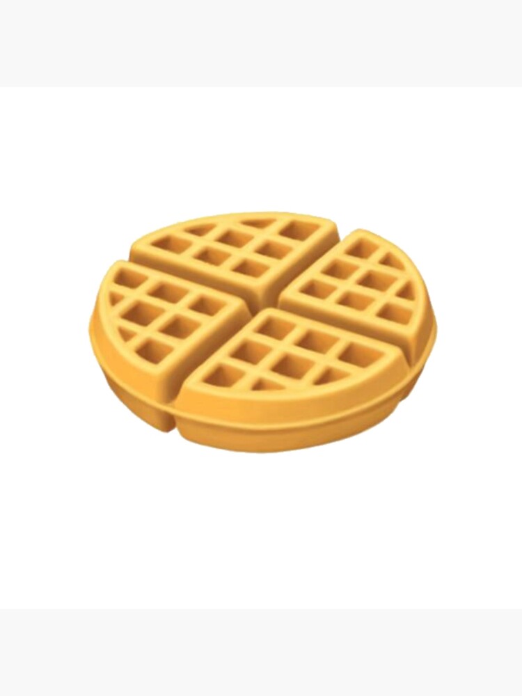 Waffle Emoji Throw Pillow for Sale by Stickers Tees & More