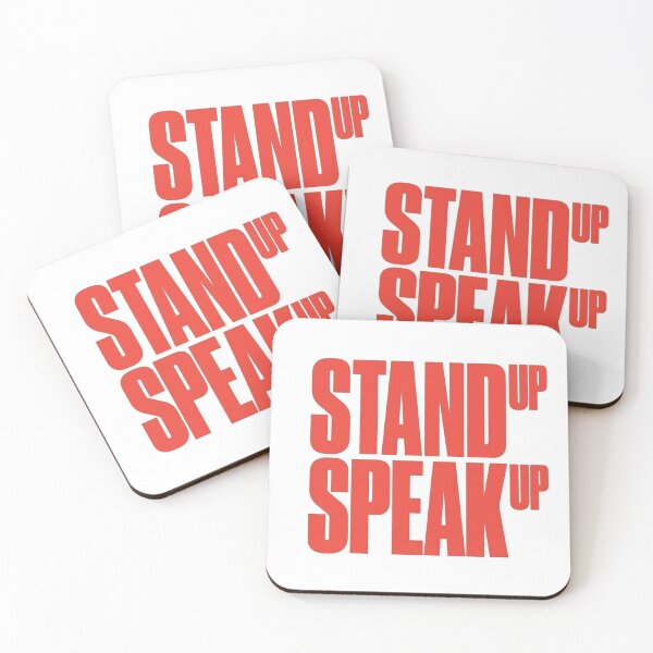 Item preview, stand up speak up  designed and sold by pnkrose.