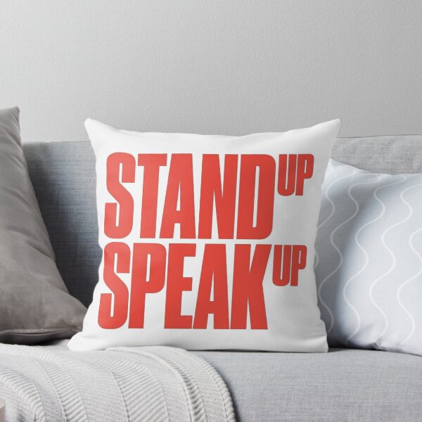 Item preview, stand up speak up  designed and sold by pnkrose.