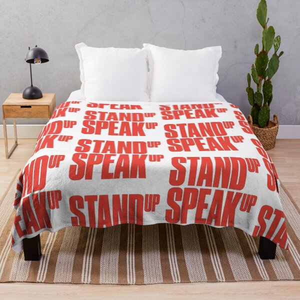 Item preview, stand up speak up designed and sold by pnkrose.