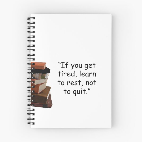 Item preview, “If you get tired, learn to rest, not to quit.” designed and sold by myatticstudio.