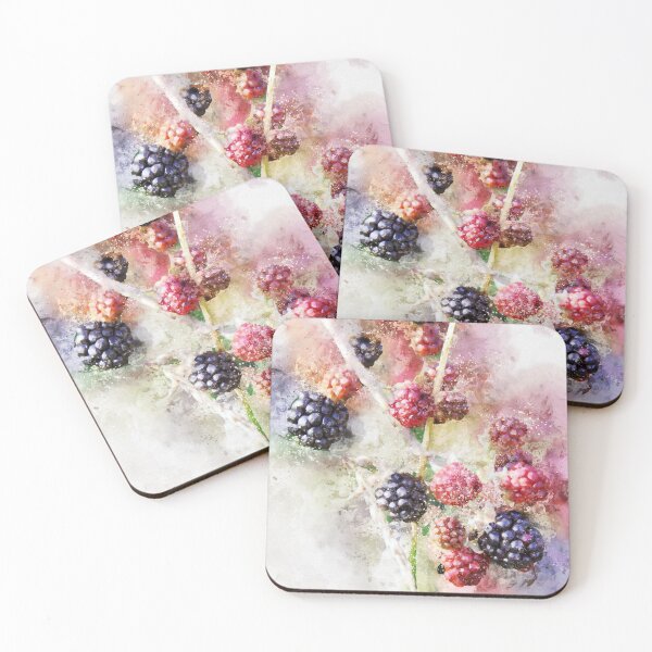 Item preview, Blackberries - Summer's Blood - Watercolor designed and sold by WesternExposure.