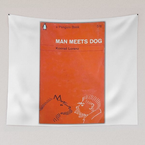 Item preview, MAN MEETS DOG VINTAGE PENGUIN designed and sold by Northam Secondhand.