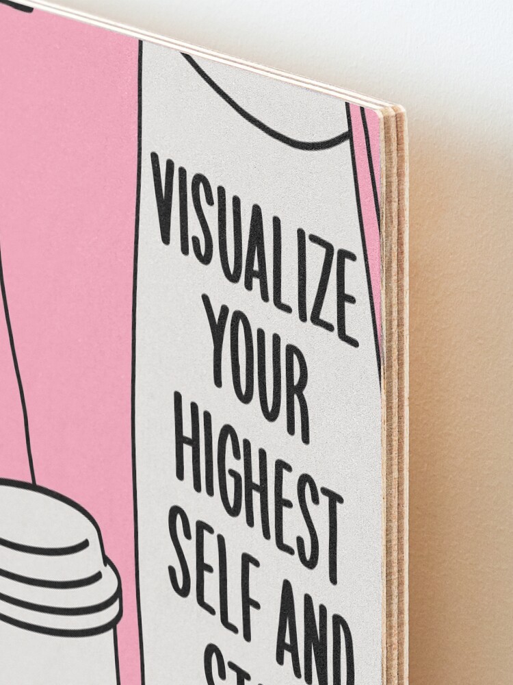 Alternate view of Visualize by Sasa Elebea Mounted Print