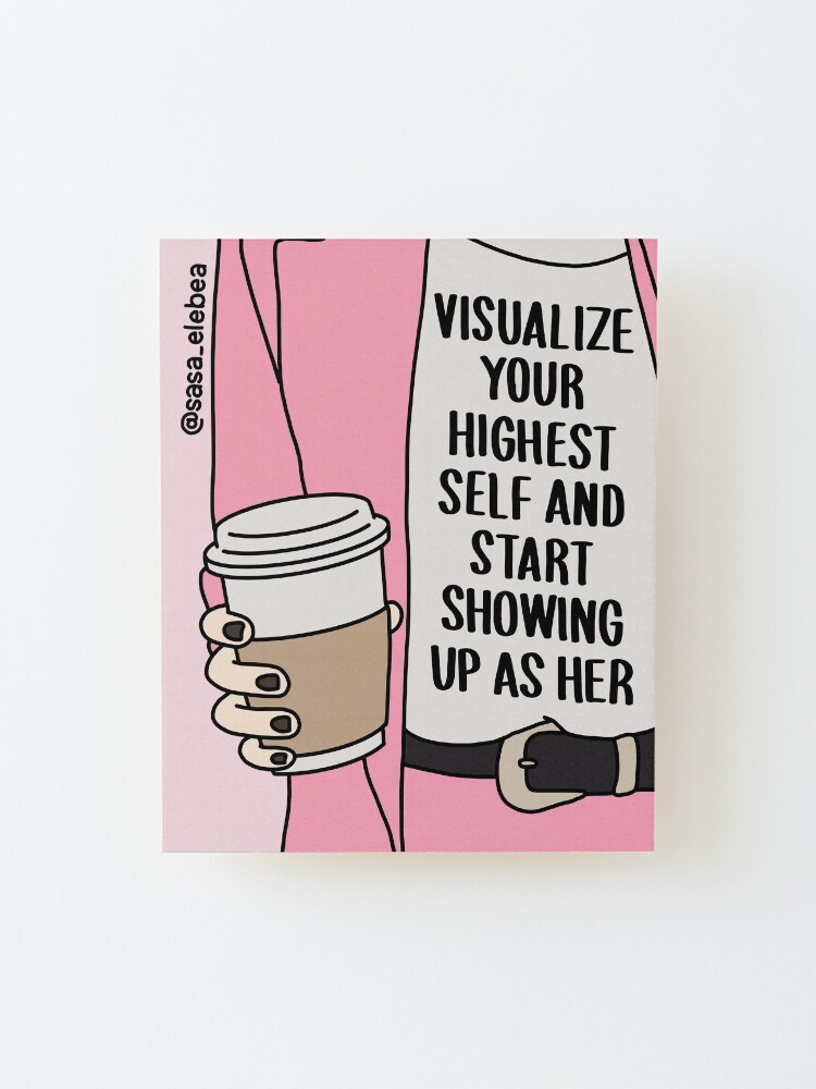 Alternate view of Visualize by Sasa Elebea Mounted Print