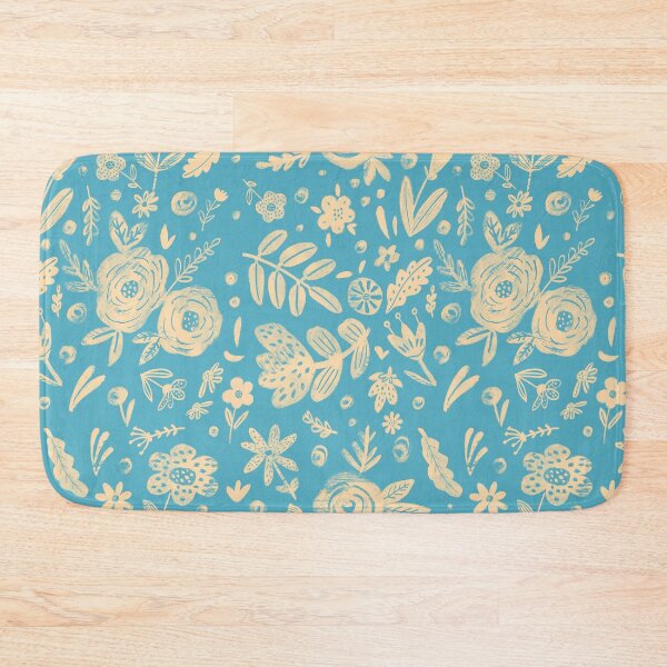 Item preview, Hand Drawn Flower Pattern designed and sold by jbeautydesign.