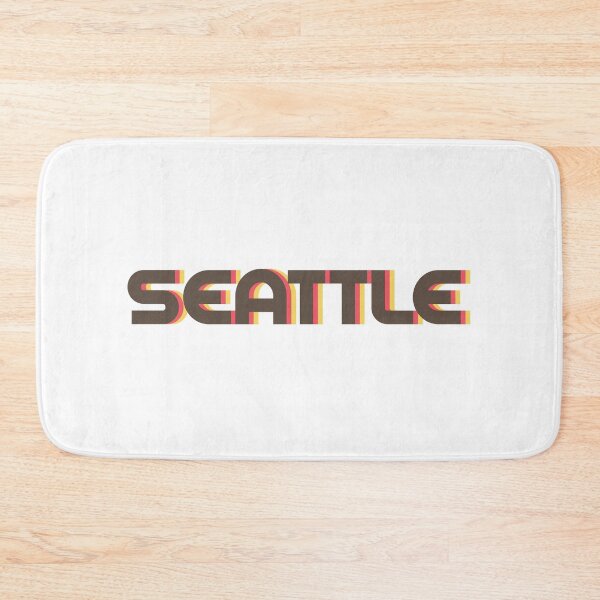 Artikelvorschau, Seattle Retro entworfen und verkauft von designkitsch.