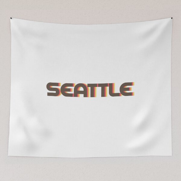 Artikelvorschau, Seattle Retro entworfen und verkauft von designkitsch.
