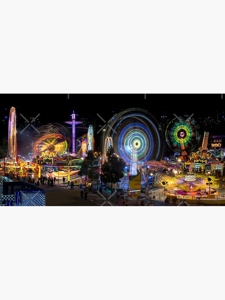 Fairground Attraction (full panoramic image) by RayW