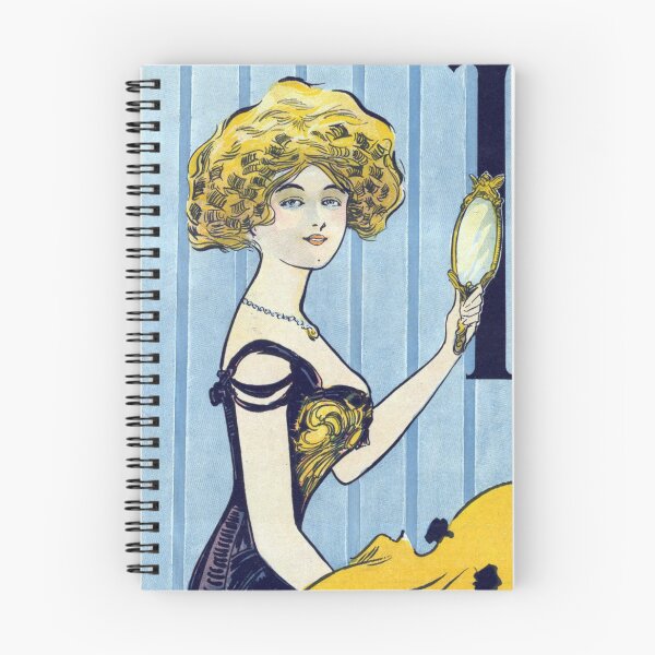 Item preview, Vintage 'Puck' magazine beauty illustration Art Nouveau designed and sold by Vintage Designs +.
