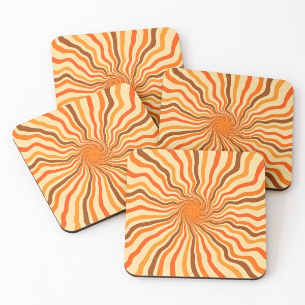 Item preview, Retro 70s hippies swirl twist | old school colors designed and sold by trajeado14.