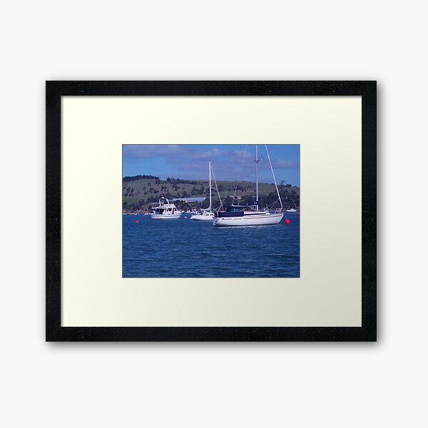 wishful thinking Framed Art Print