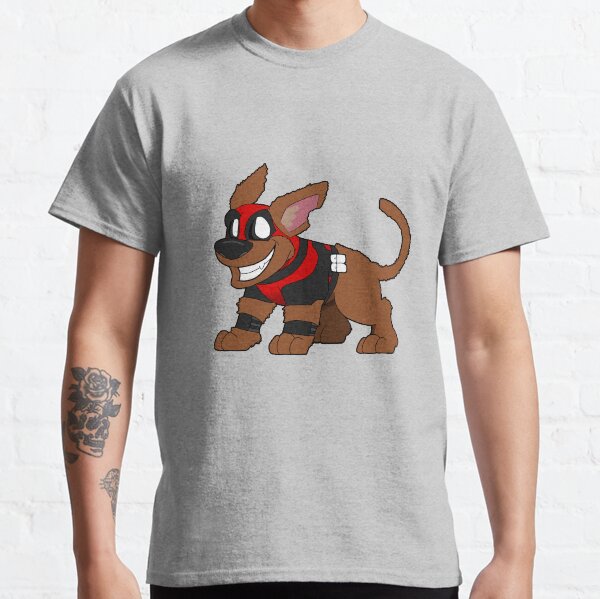 deadpool dog shirt