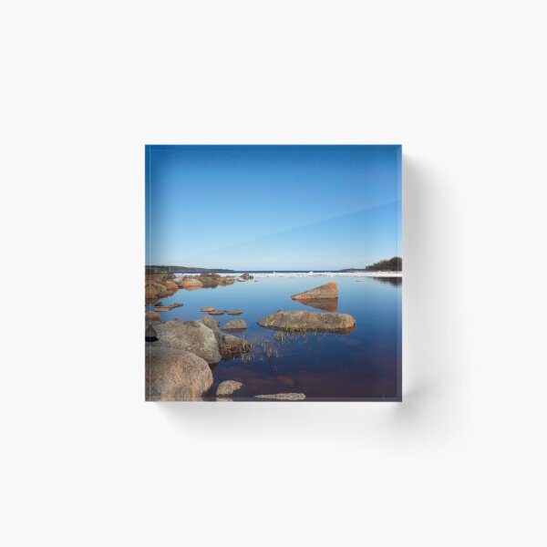 Item preview, Lake with floe designed and sold by Shoshina.