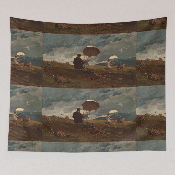 Item preview, Master painter painting by Frederic Remington designed and sold by Vintage Designs +.