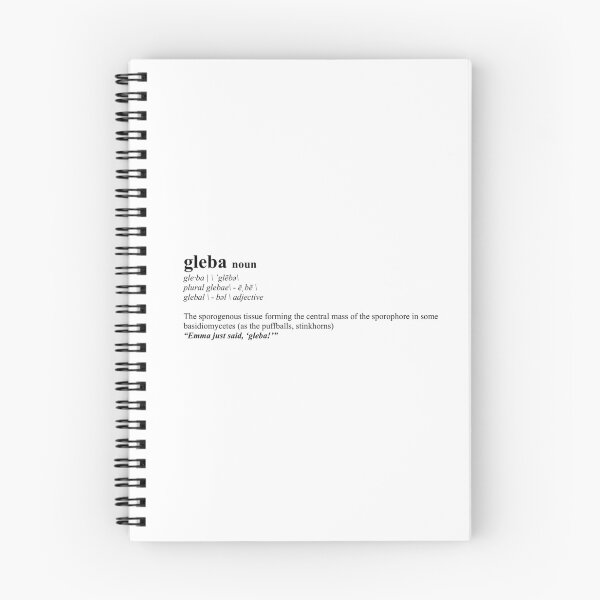 Item preview, Emma just said gleeba! - funny dictionary definition designed and sold by alfrescotree.
