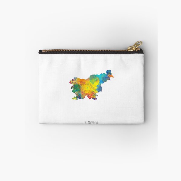 Item preview, Slovenia Watercolor Map designed and sold by ArtPrints.