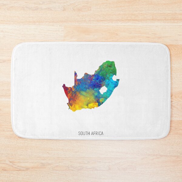 Item preview, South Africa Watercolor Map designed and sold by ArtPrints.