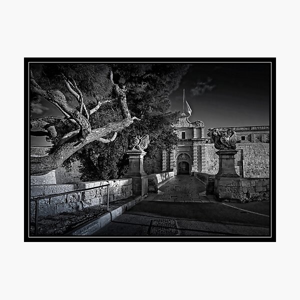 Mdina, MALTA ----THE SILENT CITY, portal 1450 AD Photographic Print