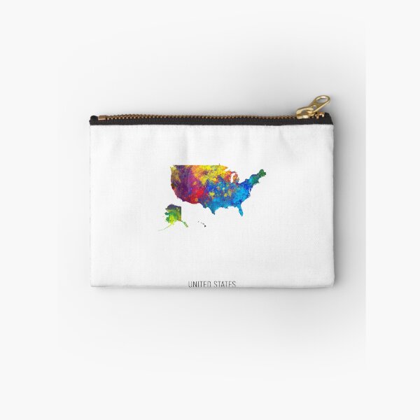Item preview, United States Watercolor Map designed and sold by ArtPrints.