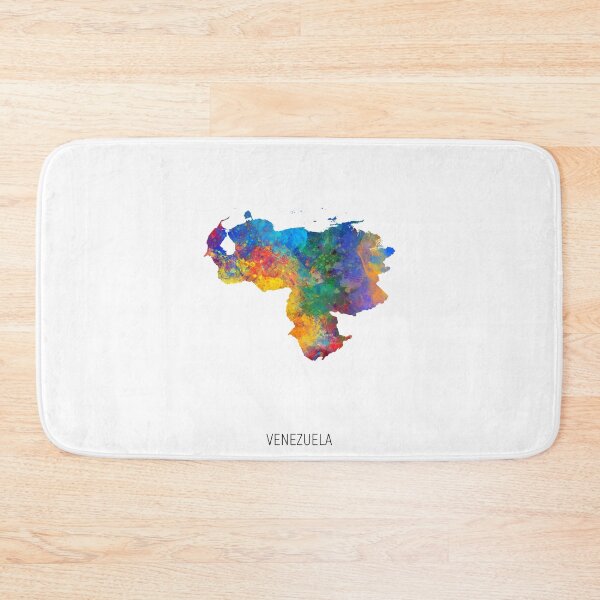 Artikelvorschau, Venezuela Watercolor Map entworfen und verkauft von ArtPrints.