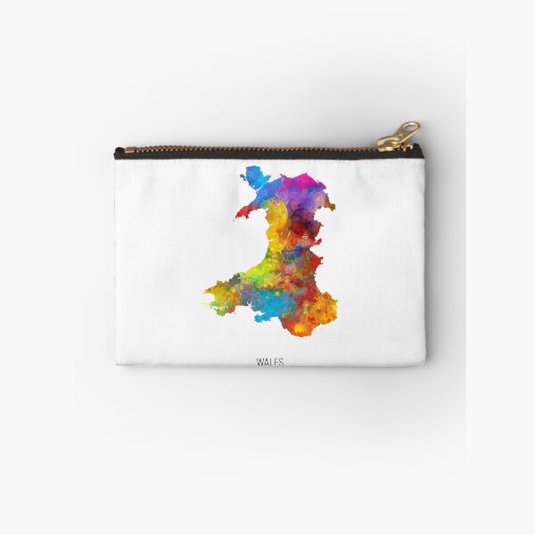Item preview, Wales Watercolor Map designed and sold by ArtPrints.