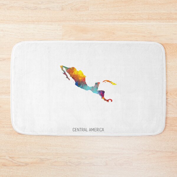 Item preview, Central America Watercolor Map designed and sold by ArtPrints.