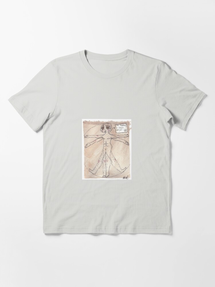 snow angel shirt