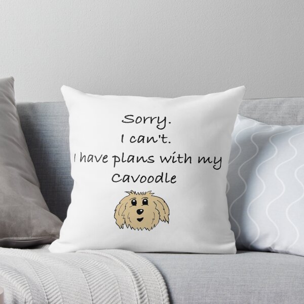 Item preview, Sorry I can't I have plans with my cavoodle designed and sold by OodleWear.