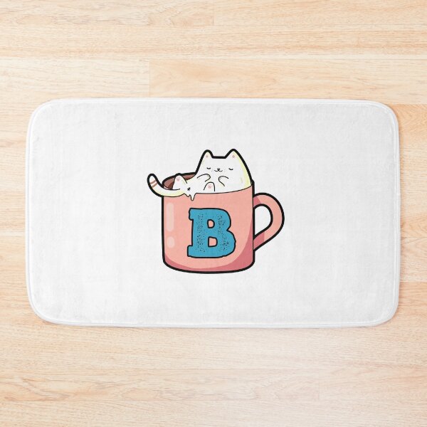 Item preview, Monogram B Pawfee Break designed and sold by kidsmonogram2.